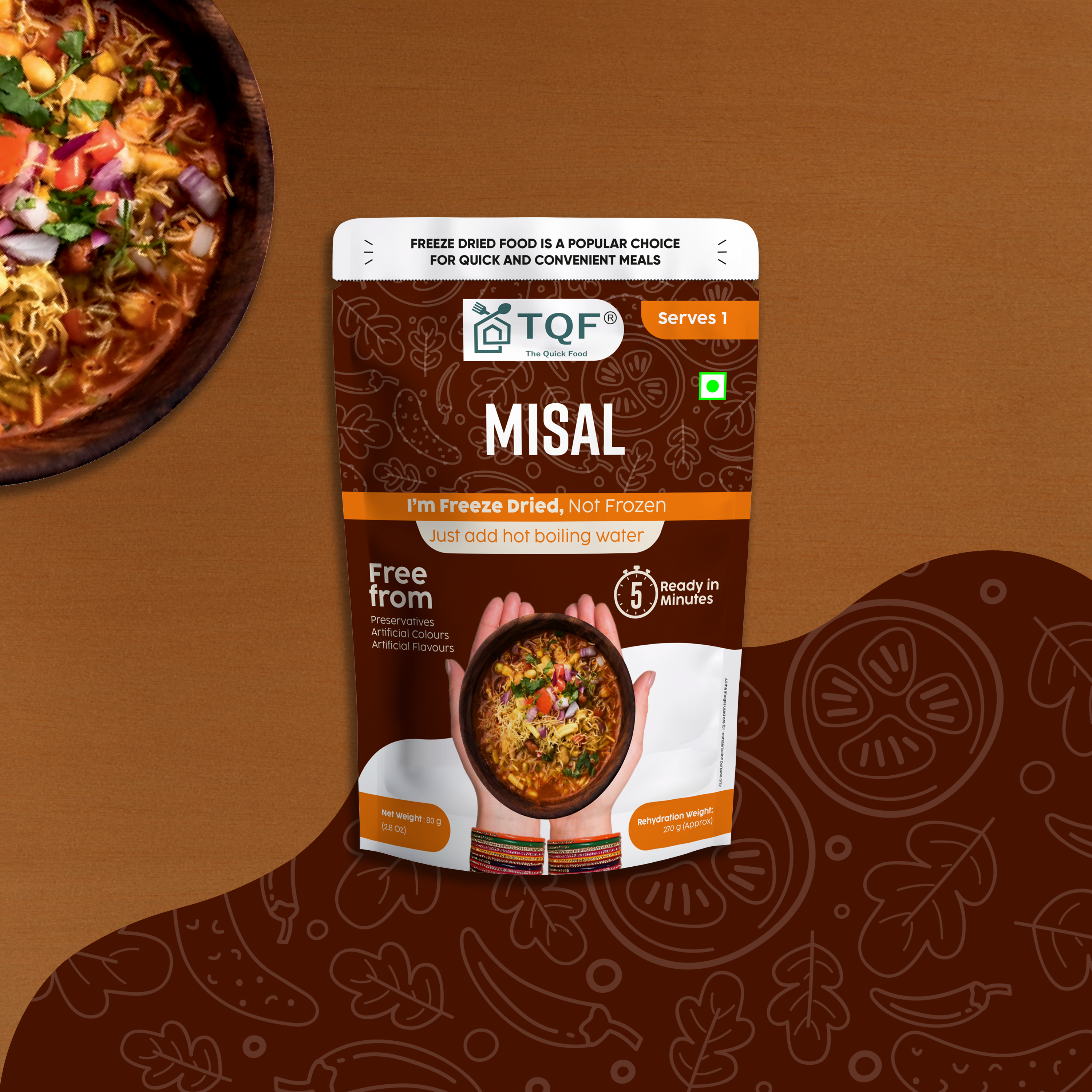 Freeze dried misal